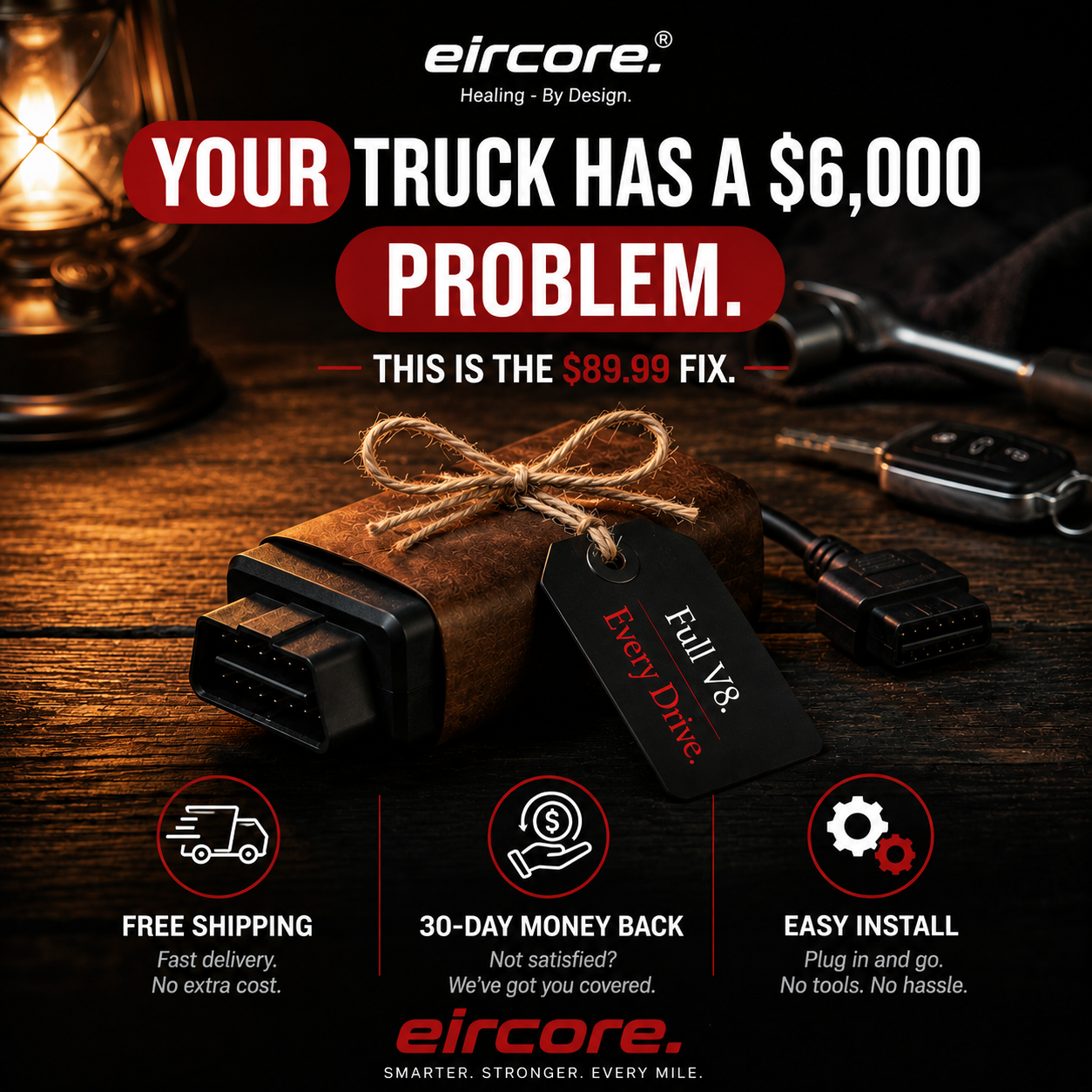 EirCore™ AFM/DFM Disabler – Keep Your V8 Running at Full Power