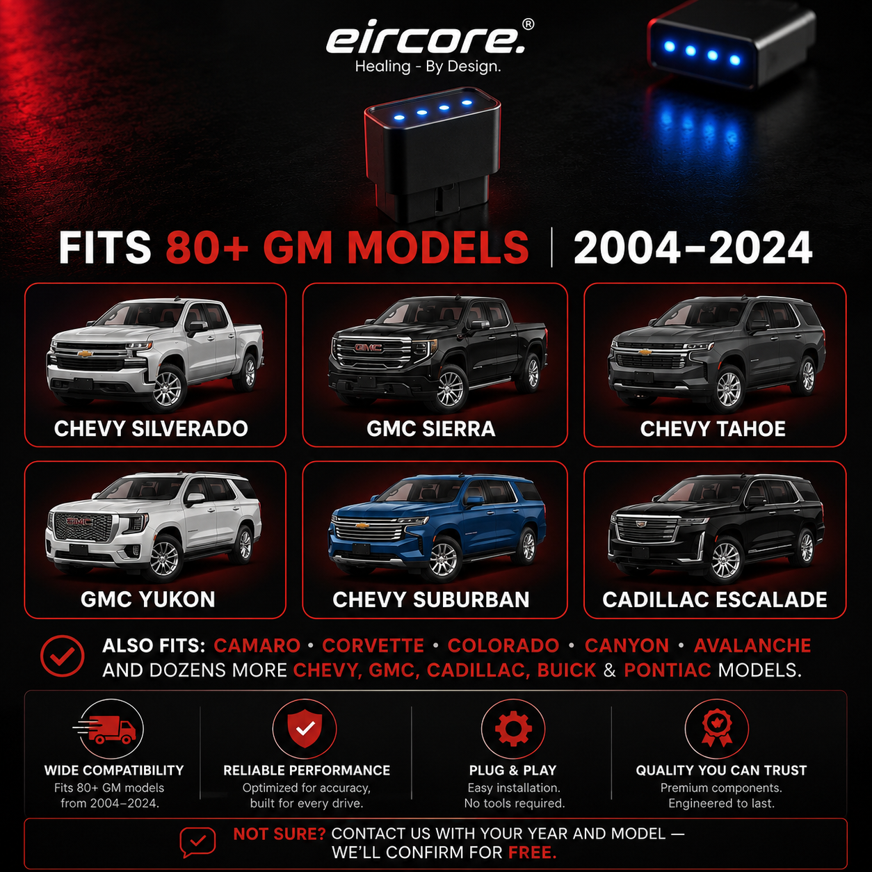 EirCore™ AFM/DFM Disabler – Keep Your V8 Running at Full Power