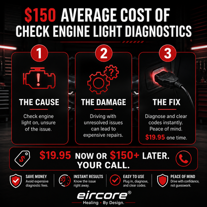 EirCore OBD-II Extension Cable