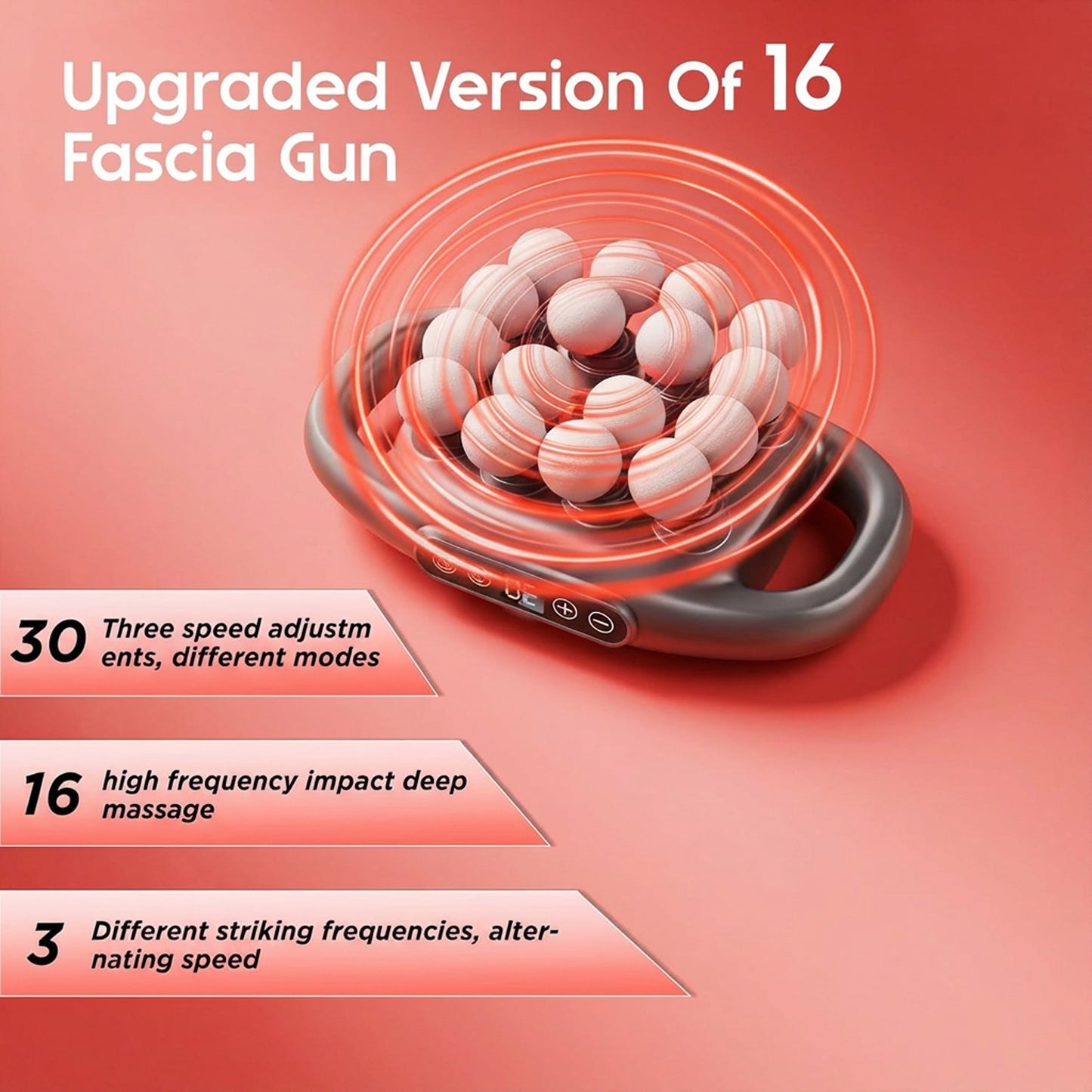 Eircore 3.0 - Deep Tissue 16 Heads Massager