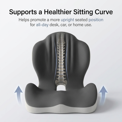 EirCore SeatComfort premium memory foam seat cushion