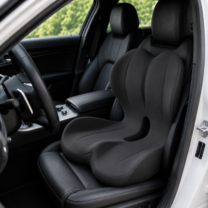 Eircore BackEase™ — Ergonomic Chair Cushion + Lumbar Backrest for Office, Car, Truck