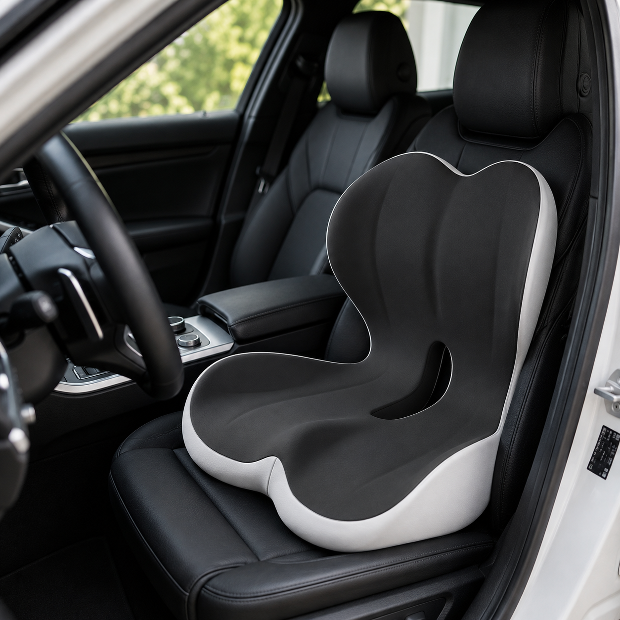 Eircore BackEase™ — Ergonomic Chair Cushion + Lumbar Backrest for Office, Car, Truck