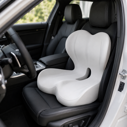 Eircore BackEase™ — Ergonomic Chair Cushion + Lumbar Backrest for Office, Car, Truck