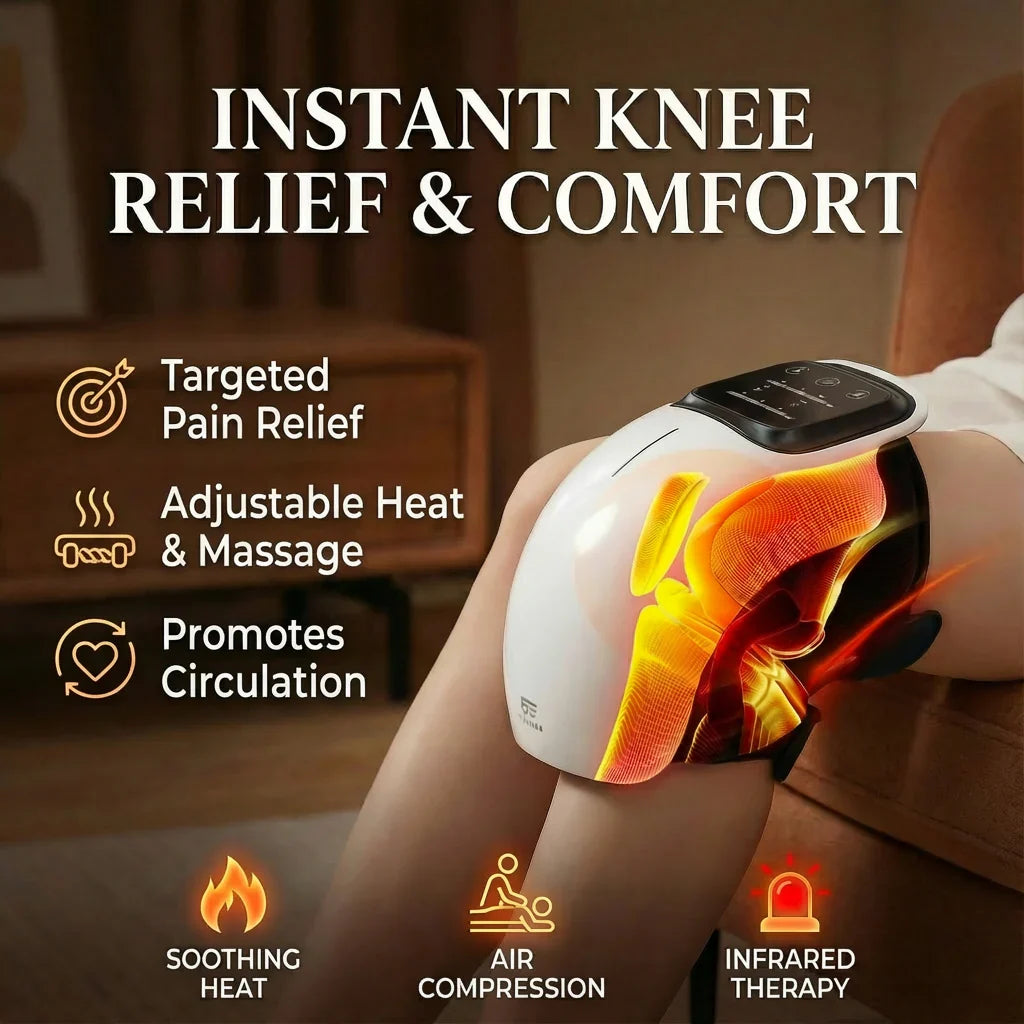 Infrared Knee Massager With Heat And Vibration