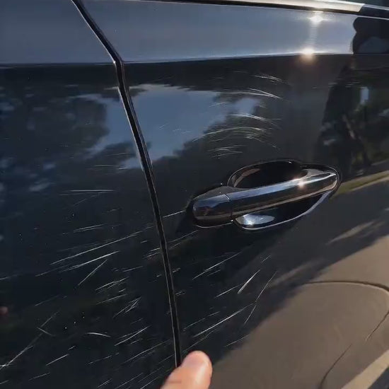 KARVIX car scratch remover before and after demo
